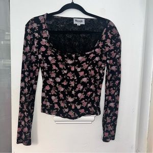 Rouge Paris Square Neck Top Euro 40